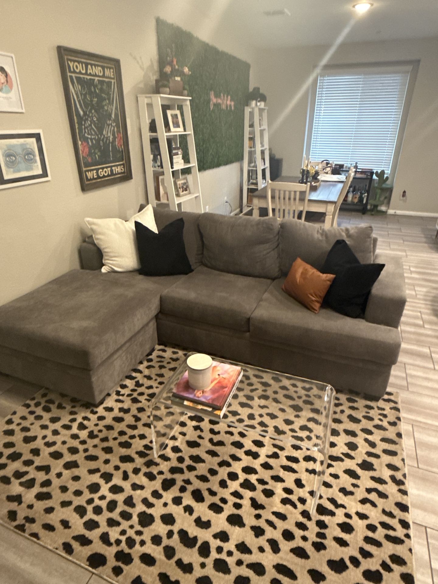 Grey Couch $300