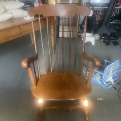 Solid Wood Rocking Chair