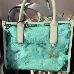 JUICY COUTURE SUMMER BREAK FRESH MINT MINI BAG
