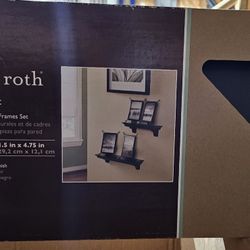 Wall Shelves And Frames Set