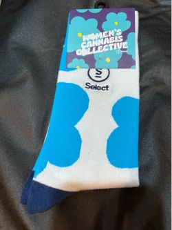 Women’s Select cannabis Collective flowered Socks