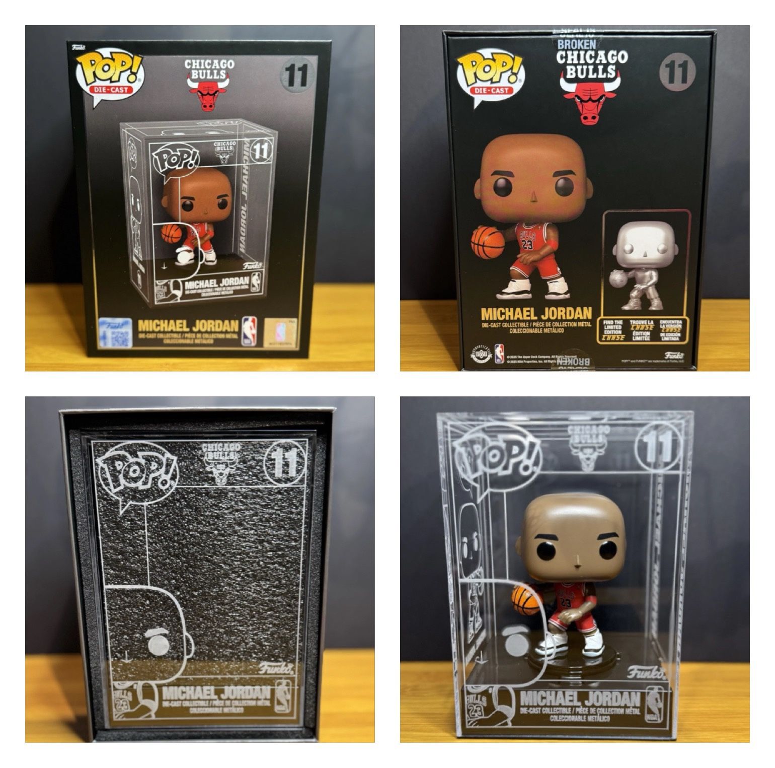Funko Pop NBA Michael Jordan DIECAST Exclusive (Common)
