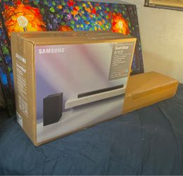 Samsung (HW-B73CD) Premium 5.1 Ch Soundbar Home Theater - Wireless Sub, Adaptive Audio, Game Mode