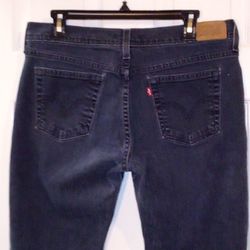Levi's 515 Boot Cut Black Jeans Size 10 Short