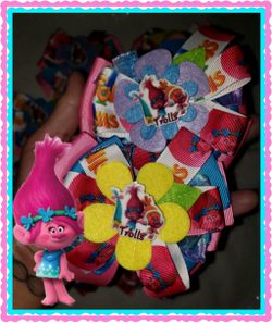 Trolls Hair Bows $5 Each