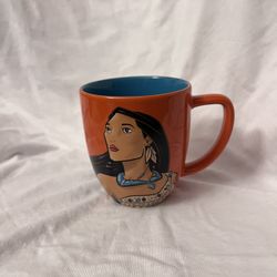 Disney Parks Pocahontas Portrait Follow Your Own Path Ceramic Mug 16oz