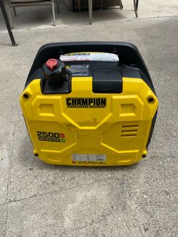 Champion generator 2500
