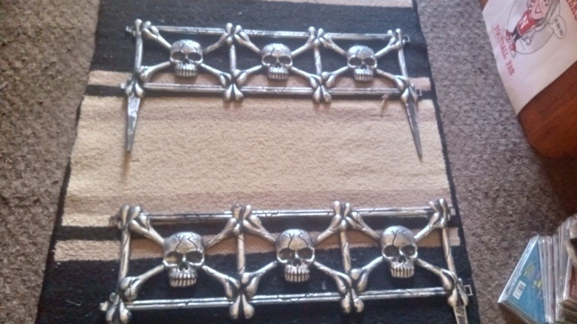 Skull Stakes For Your Yard Good Condition $4.00 Each 