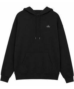 Alo Black Pullover Hoodie