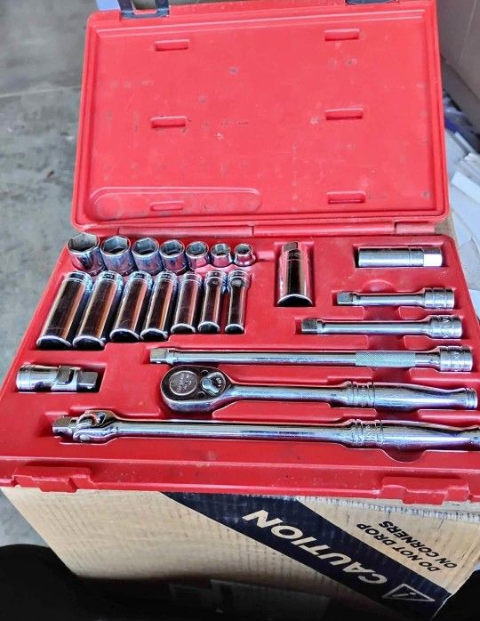 Snap On Socket Set 3/8