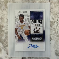 2016-17 Panini Contenders Jaylen Brown Rookie College Ticket Auto RC Celtics