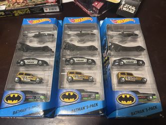 New HOT WHEELS 2015 CITY BATMAN 5-PACK CDT28-D910