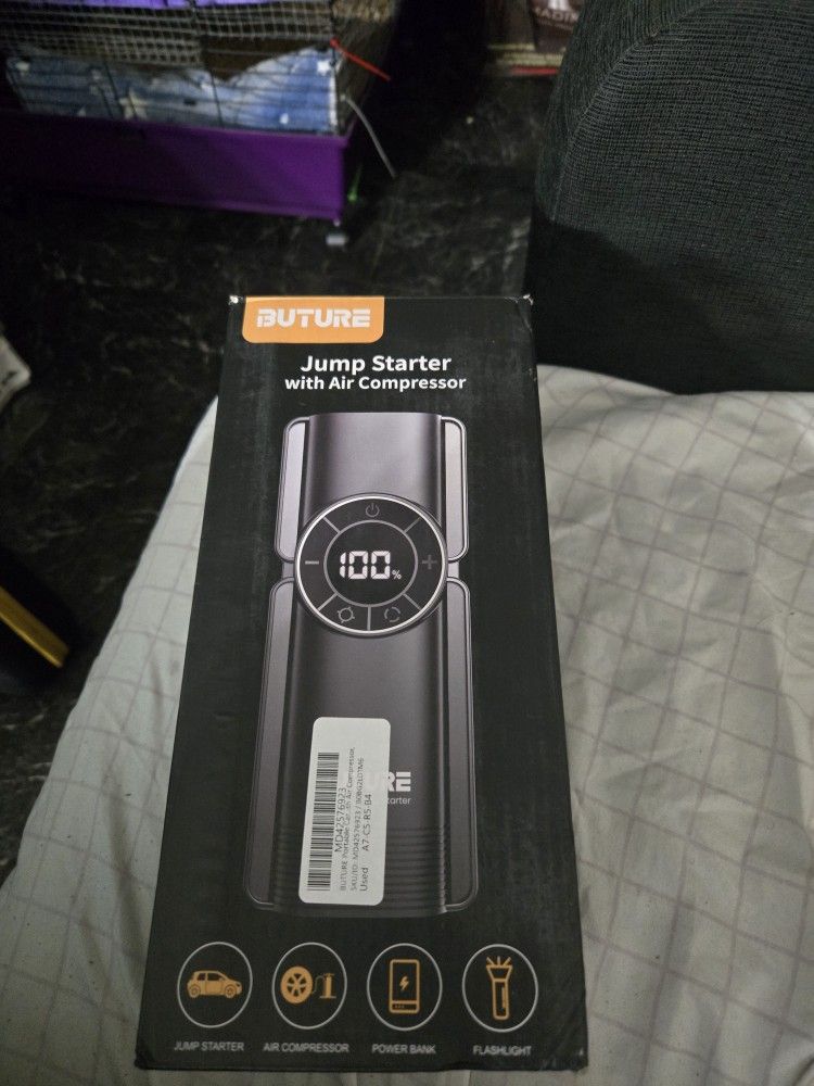 Buture Jump Starter With Air Compessor