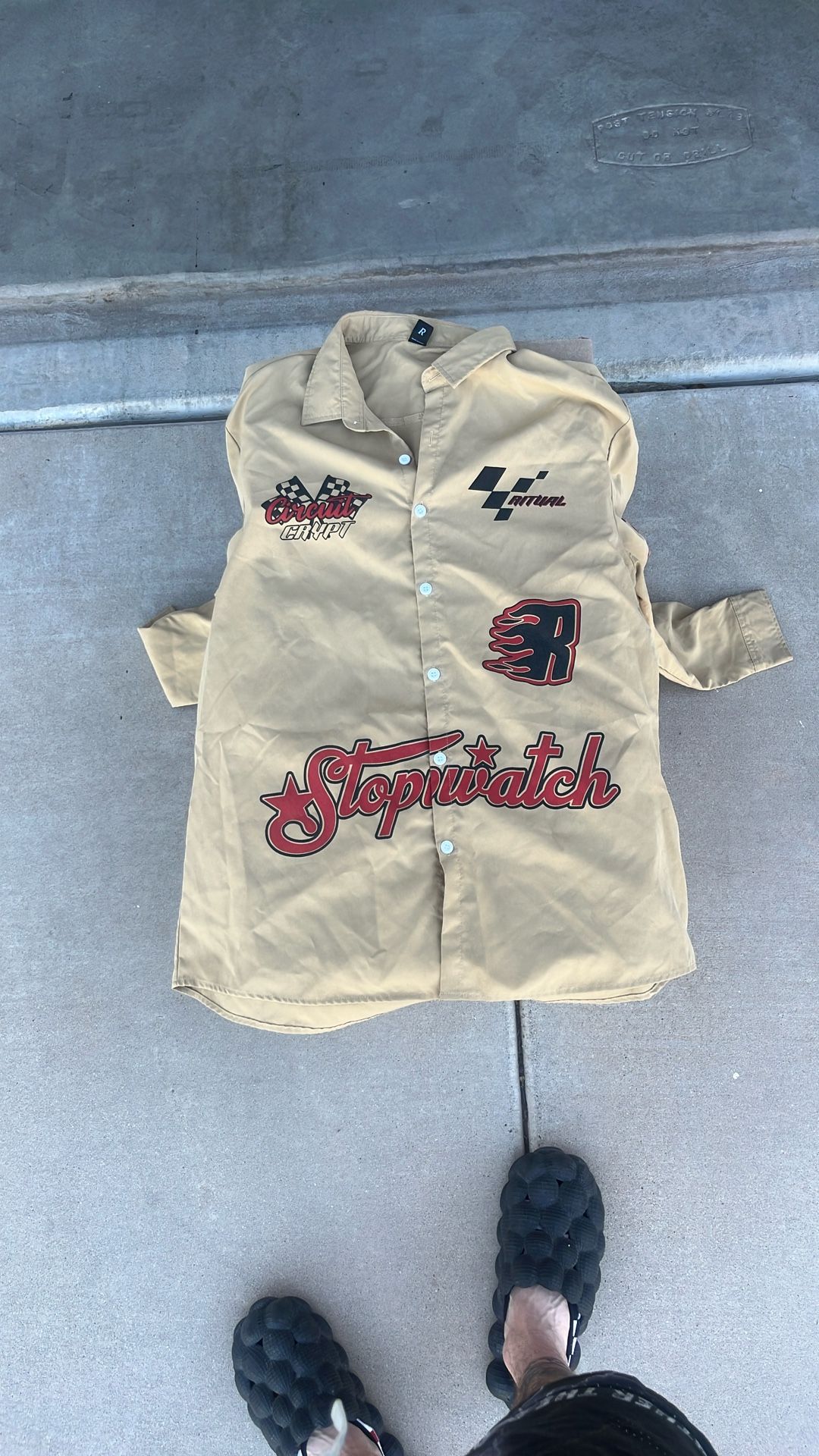 Sand Button Up Shirt