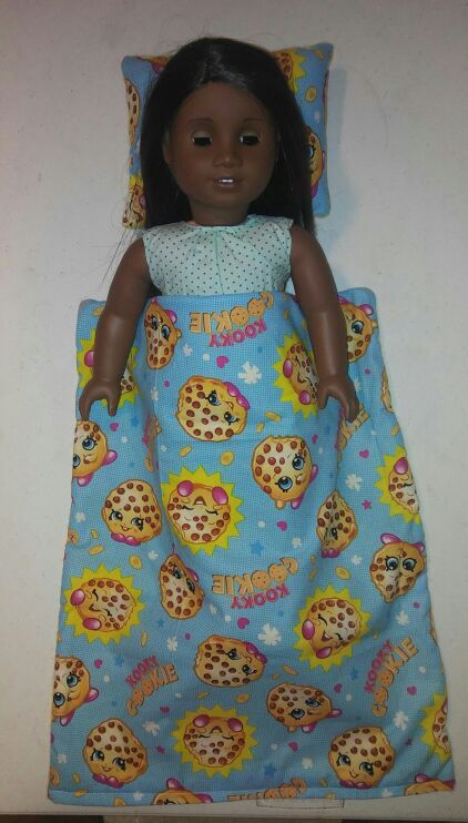 Handmade doll bedding