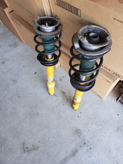 Bmw 645ci 650i E63 E64 BILSTEIN STRUTS WITH OEM SPORT PACKAGE SPRINGS