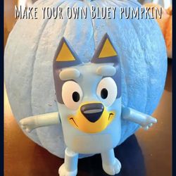 Pumpkin BLUEY  character 