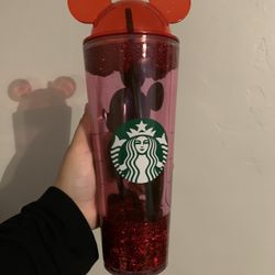 Mickey Ear Snowglobe Cup