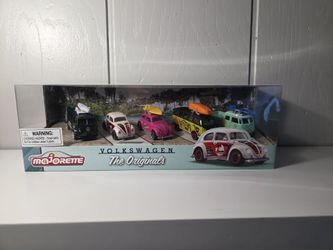 Majorette Volkswagen The Originals Set 5 Cars Exclusive Box Brand New