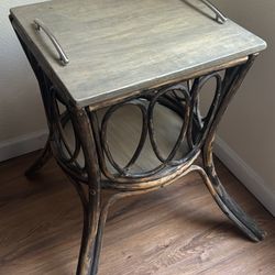 Vintage Wine Table 