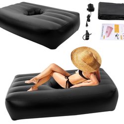 Inflatable Bed With Hole (New In Box)