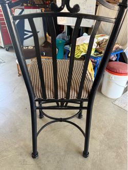 Counter Stools/Chairs   $5 each   The cushions need to be replaced but the frame is in perfect condition.