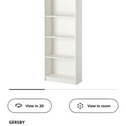 GERSBY Bookcase – Excellent Condition
