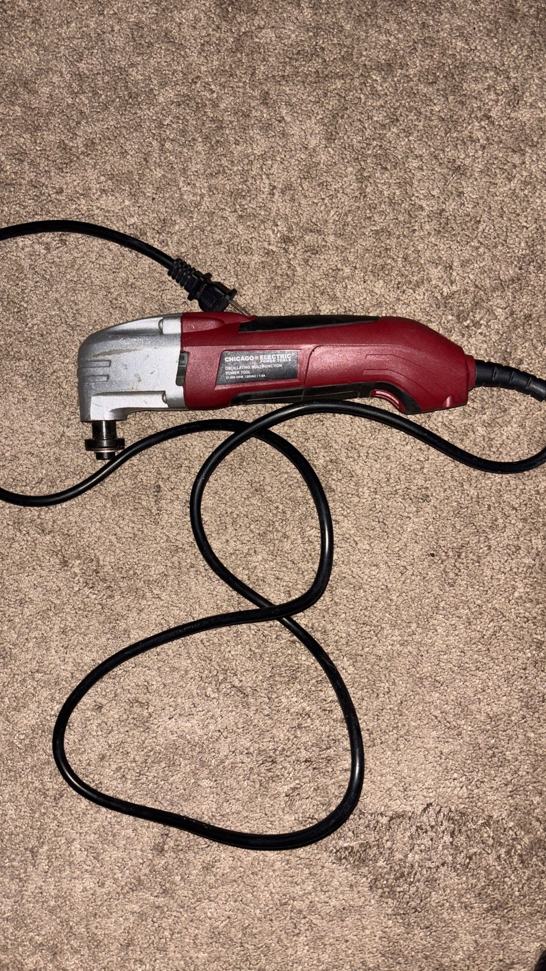 Chicago Electric oscillating Multitool
