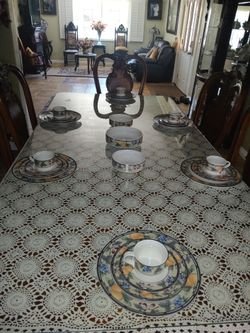 Mikasa Classic Vintage Garden Harvest 6 People Dinnerware Set-27 pcs total