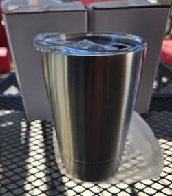 ​New Stainless Steel Tumblers with Lids & Straws - 20 oz Blanks (Set or Individual)