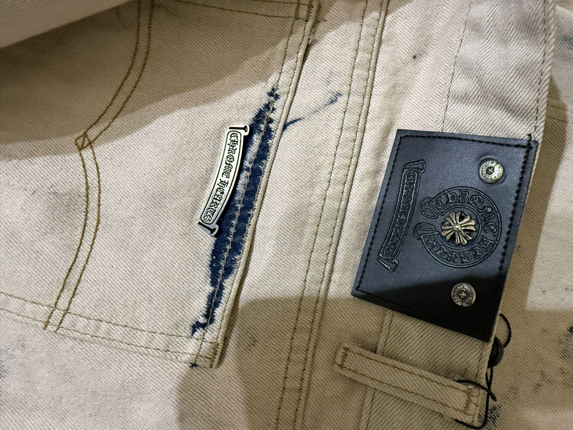 chrome heart jeans