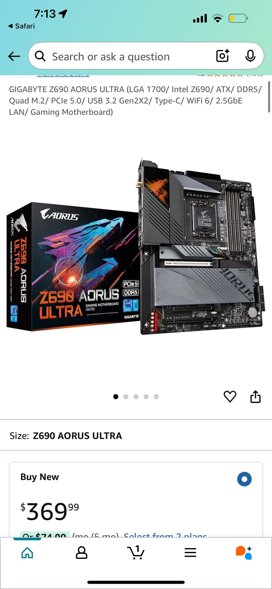 Motherboard Adrus MASTER