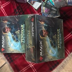 Unopened Magic The Gathering Zendikar Rising Bundles 