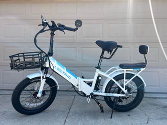 Lectric XP 3.0 Step-Thru Electric Bike – 542 Miles – Passenger Seat + Extras