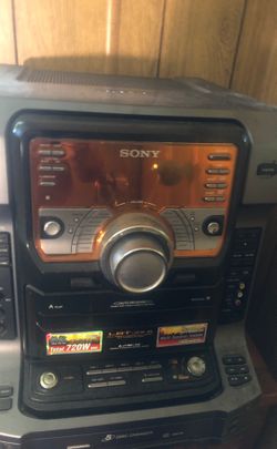 Sony stereo with four speaker needs cables