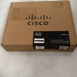 Cisco SG350-10  - 10 Port Gigabit Manager Switch - NEW!!!