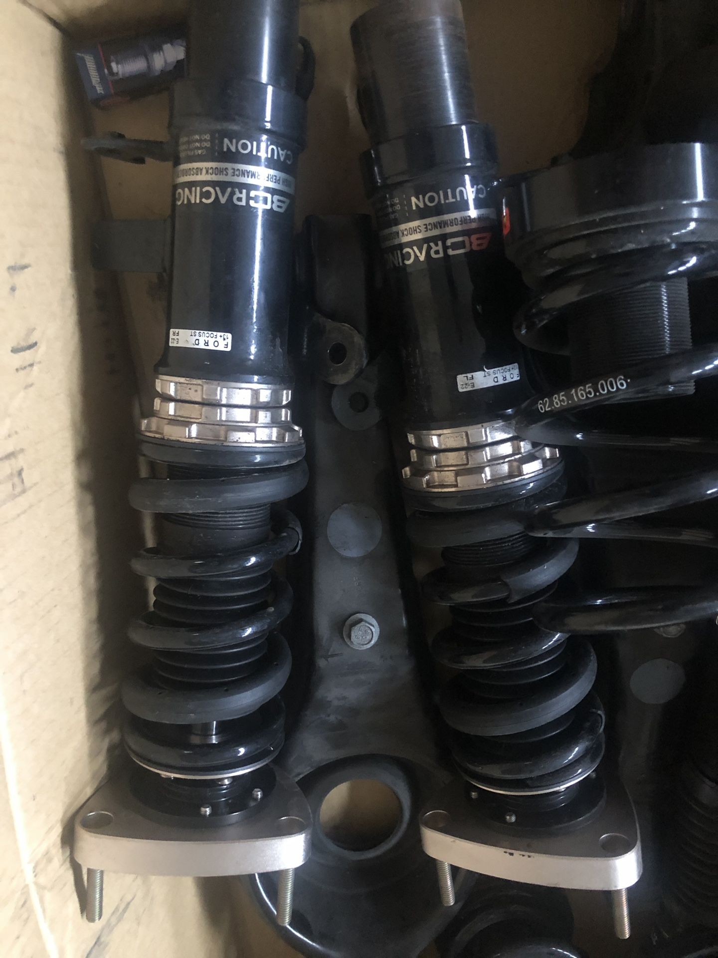 BC Racing coilovers extreme low Ford Focus st