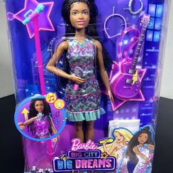 *NEW* Barbie Big City Big Dreams AA Doll~Sings! Lights Up!