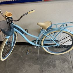 Blue Beach Cruiser 