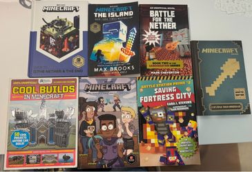 All about Minecraft books lien new