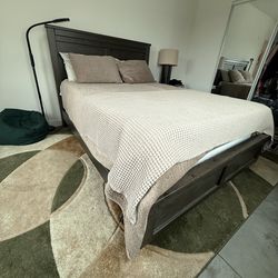 Bed Frame, Queen Sized - Living Spaces