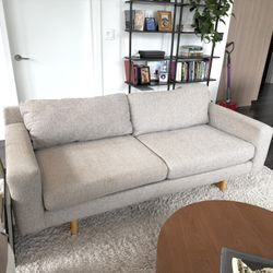 Gray West Elm Eddy Sofa