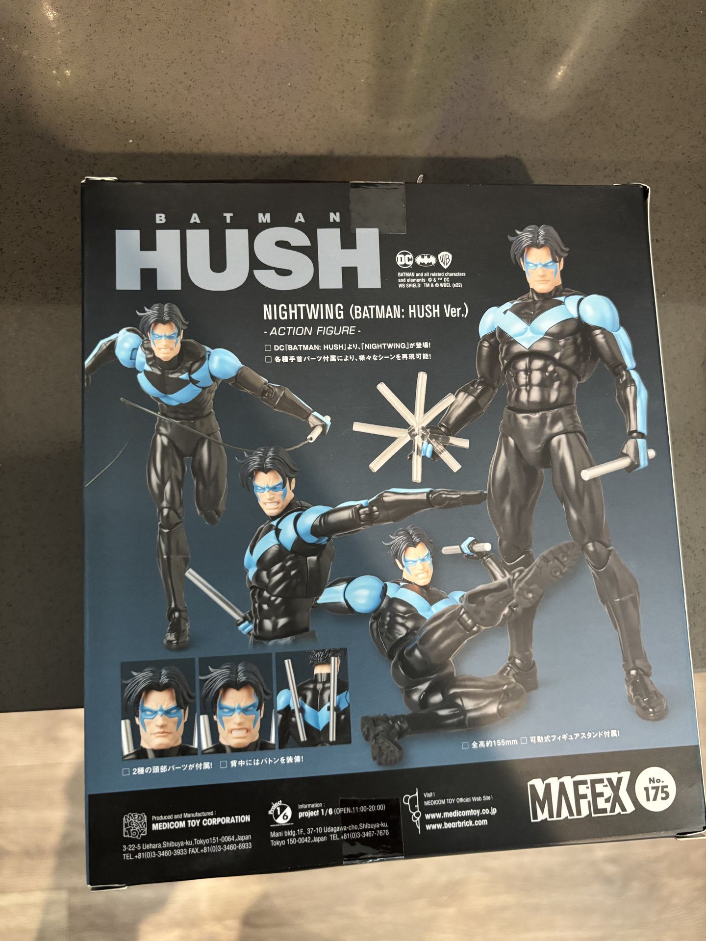 Mafex No.175 Nightwing Hush Batman Great Condition