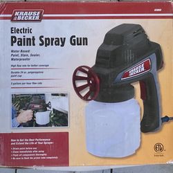 KRAUSE & BECKER 5 GPH Electric Paint Spray Gun (New)