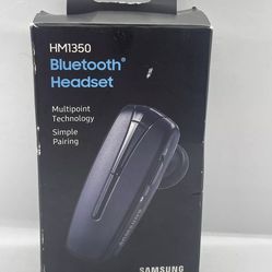 Samsung HM1350 Bluetooth Headset Black