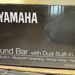 YAMAHA ATS-1090 35" Wide Soundbar Dual in-Bar Subwoofers
