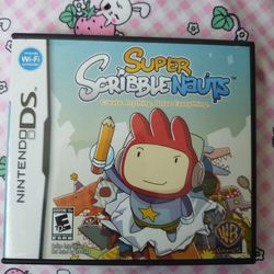 Scribblenauts Nintendo Ds Game 