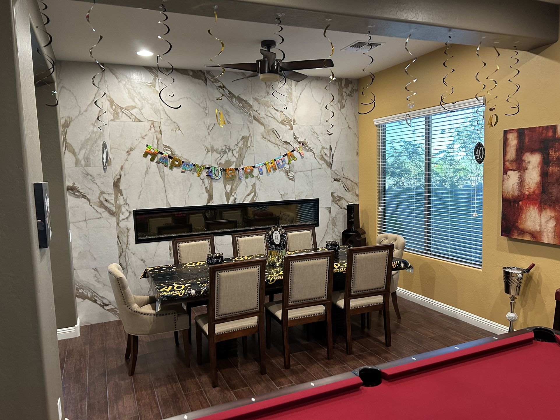 Birthday Decorations- 40th Bday