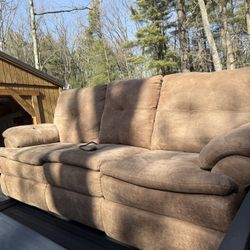Ashley Reclining Couch 