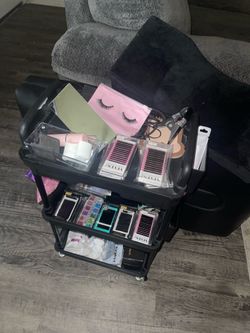 lash bed & supplies